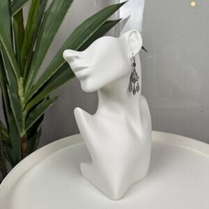 Silver Chandelier Earrings